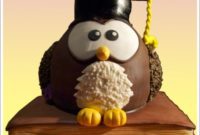 Owl-standing Graduation Dessert