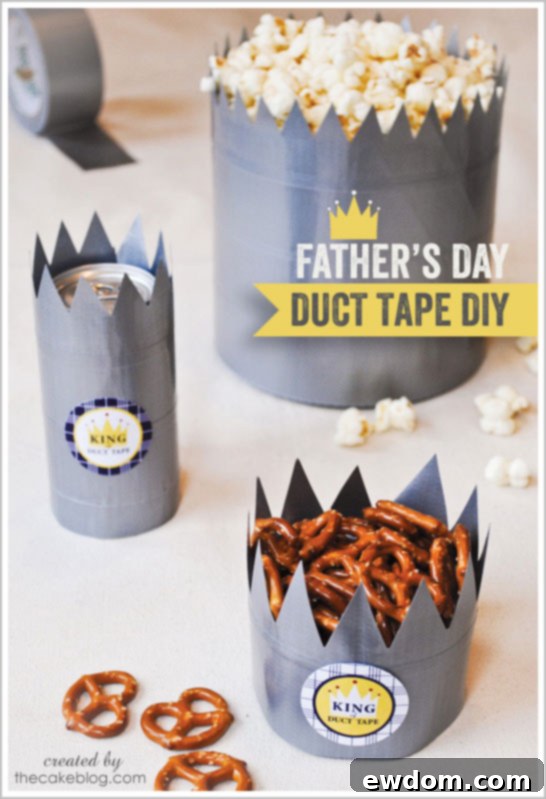 Duct Tape DIY King 1 featured 11389