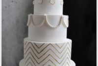 Luxe Chevron Cake