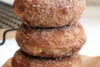 Cinnamon Baked Apple Donuts