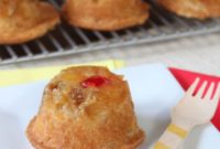 Tropical Flipped Pineapple Cupcake Delight