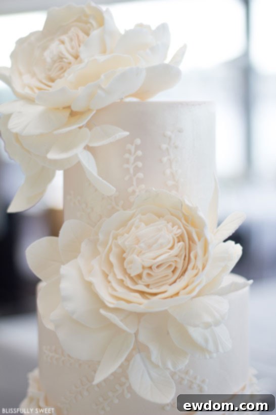 Graceful Ivory Champagne Ruffles 1 featured 19859