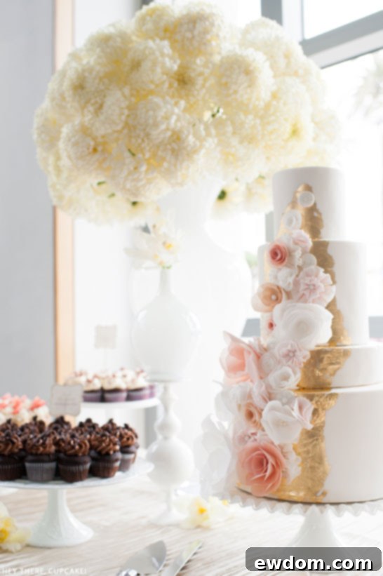 Blush Gold Cake Display 1 featured 20031