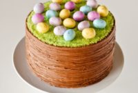 Basketweave Easter Cake