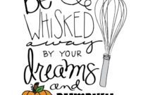 Free Autumn Kitchen Wall Decor Printable