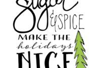 Free Sugar and Spice Art Print