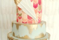 Exquisite Hand Painted Wedding Cake Designs