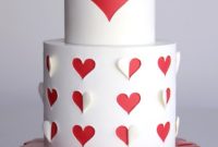 Heart Window Cake