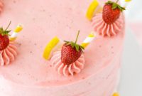 Pink Lemonade Strawberry Dream Cake