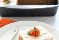 Autumn Spiced Pumpkin Slab Cake