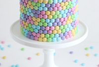Stained Glass Rainbow Cake