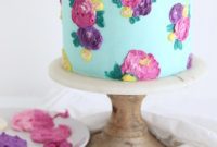 Floral Buttercream Artistry Cake