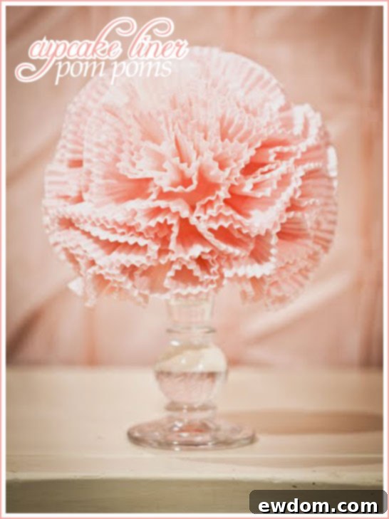 Craft Adorable Pom Poms from Cupcake Liners 1 featured 4176
