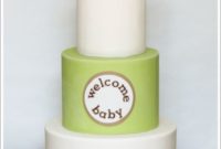 Enchanted Woodland Baby Shower Cake