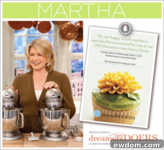 Martha Stewart Dreamers Event 2012