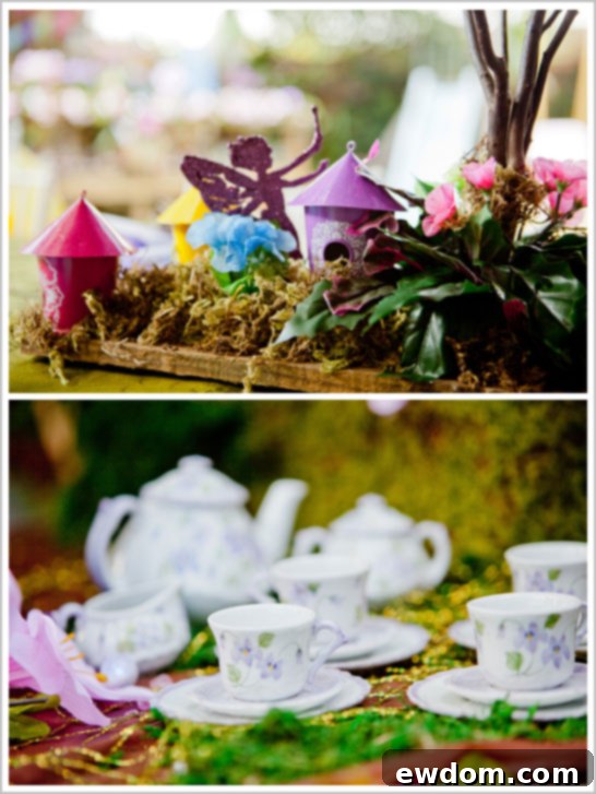 Fairy Birthday Party in Pixie Hollow Fairy Birthday Party in Pixie Hollow