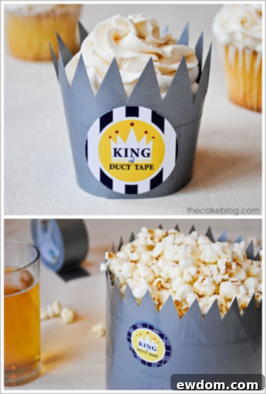Duct Tape Crowns : A Father's Day DIY Duct Tape Crowns : A Father's Day DIY