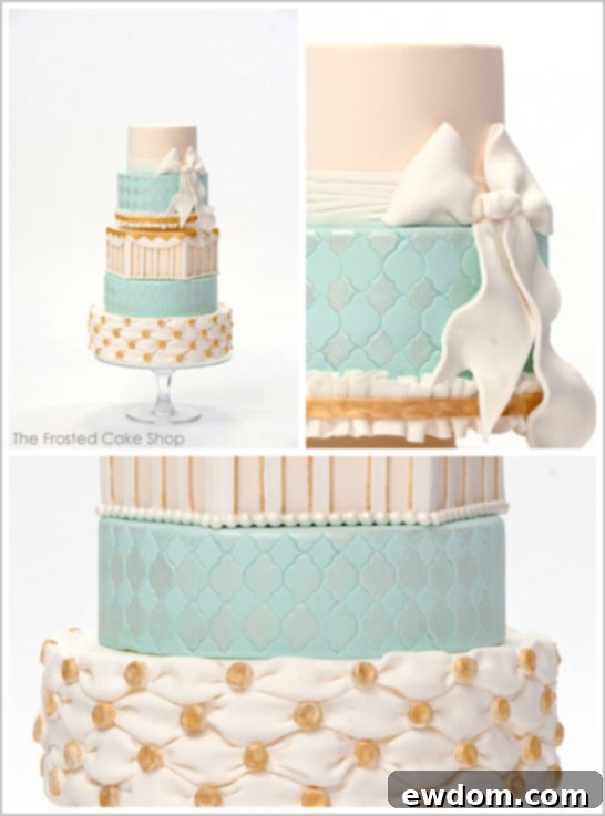 Marie Antoinette inspired cake by Frosted Cake Shop | TheCakeBlog.com