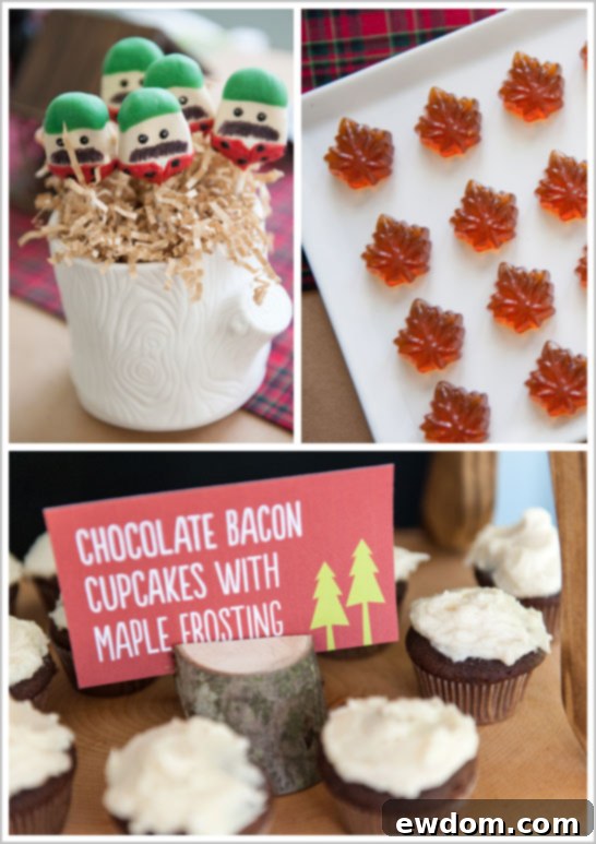 Lumberjack Themed Birthday Sweets | TheCakeBlog.com Lumberjack Themed Birthday Sweets | TheCakeBlog.com