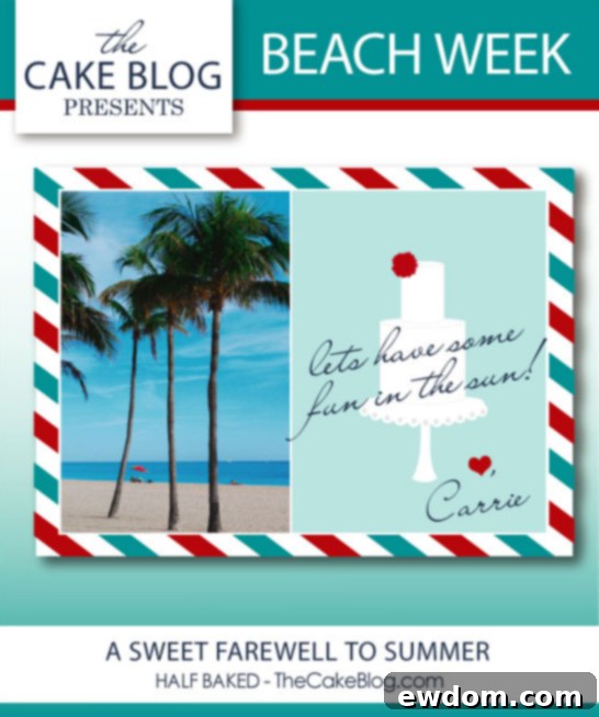 Beach Week: Explore Beach-Inspired Cakes and Summer Fun on TheCakeBlog.com Beach Week: Discover stunning Beach-Inspired Cakes on TheCakeBlog.com