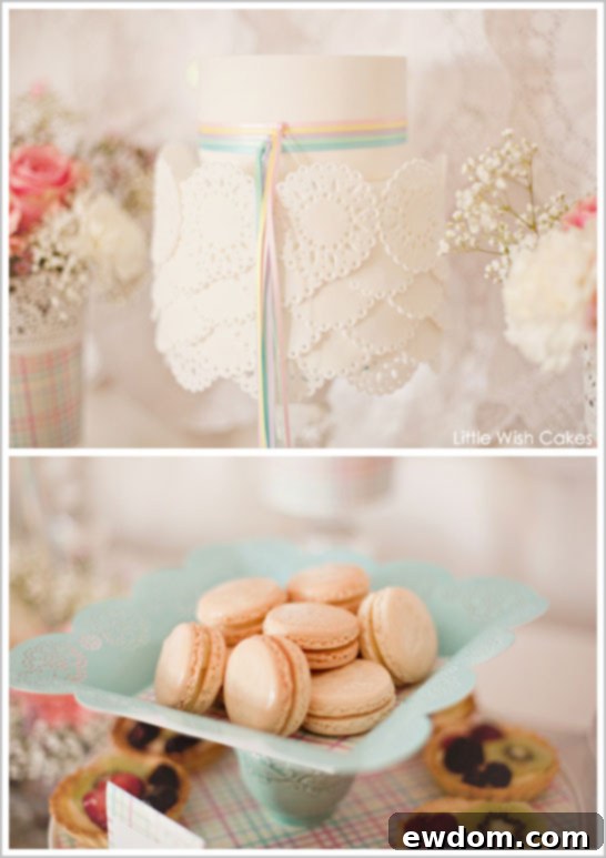First Communion Cake by Little Wish Cakes  |  TheCakeBlog.com