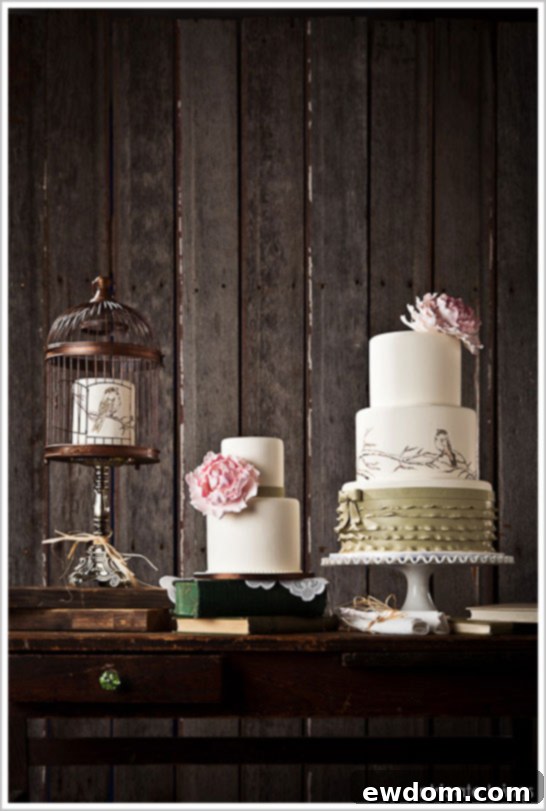 Vintage Bird Cage Cake by Intricate Icings  |  TheCakeBlog.com