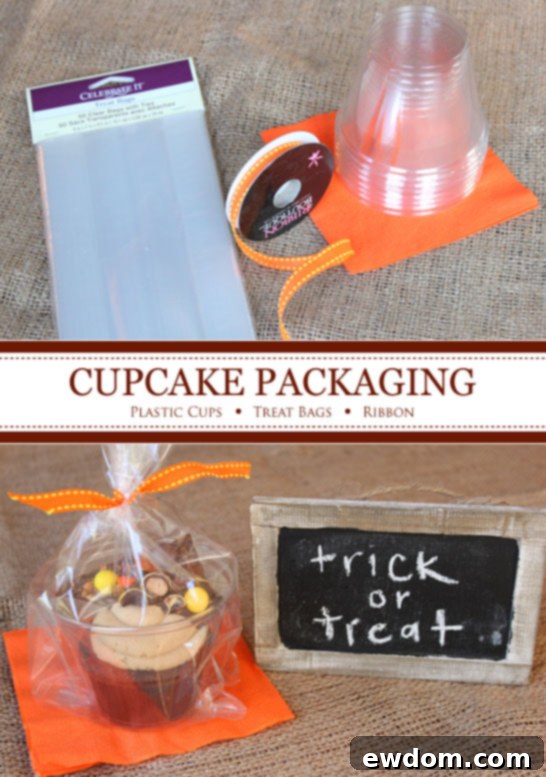 Halloween Candy Cupcakes  | by Lauren Kapeluck  |  TheCakeBlog.com