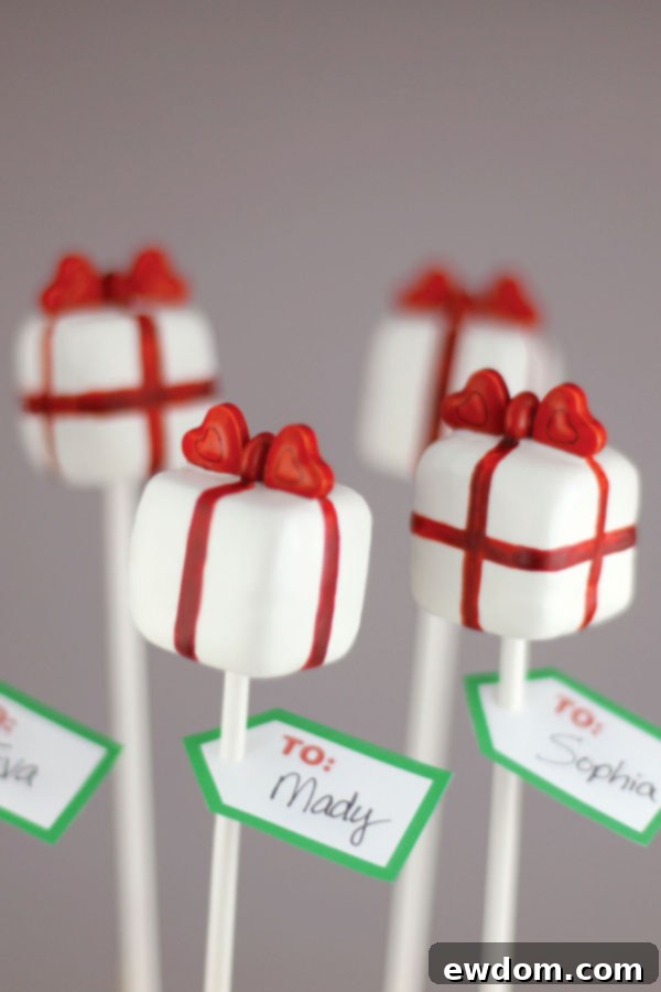 Bakerella: Sweet DIY Inspiration and Her Story 3 Step-by-step guide to making Pretty Present Cake Pops by Bakerella