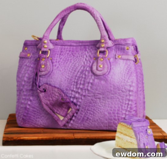 Designer Handbag CAKE by Confetti Cakes | TheCakeBlog.com