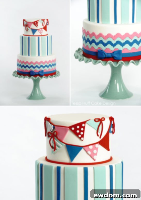 Nautical Cake by Tessa Huff | TheCakeBlog.com