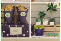 Pinwheel Perfection: A Navy and Green Birthday Celebration