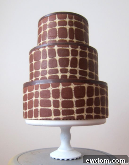 Graphic Entremet Cakes by MRobin | TheCakeBlog.com