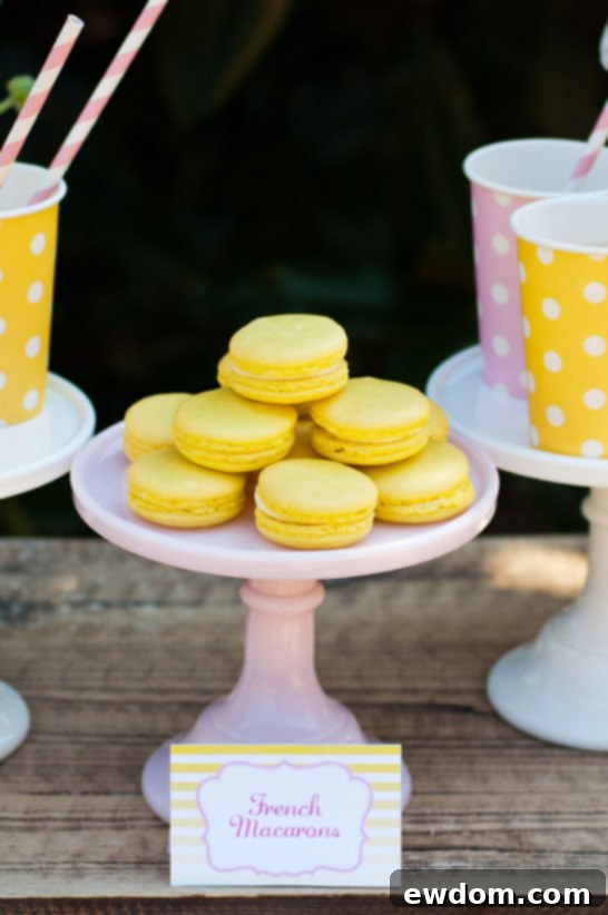 Zesty Dessert Spread 11 Fresh Lemonade Dessert Table | TheCakeBlog.com10