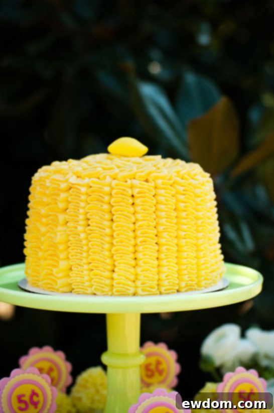 Zesty Dessert Spread 7 Fresh Lemonade Dessert Table | TheCakeBlog.com