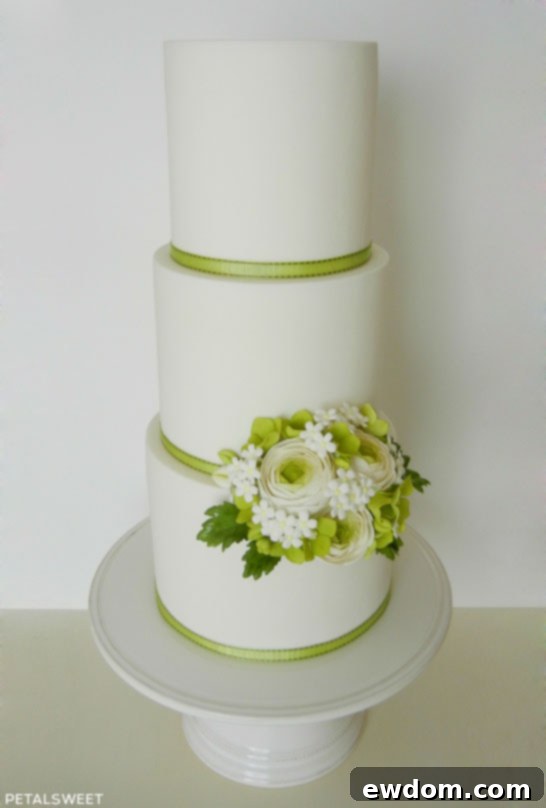 Sugar Ranunculus by Petalsweet | TheCakeBlog.com