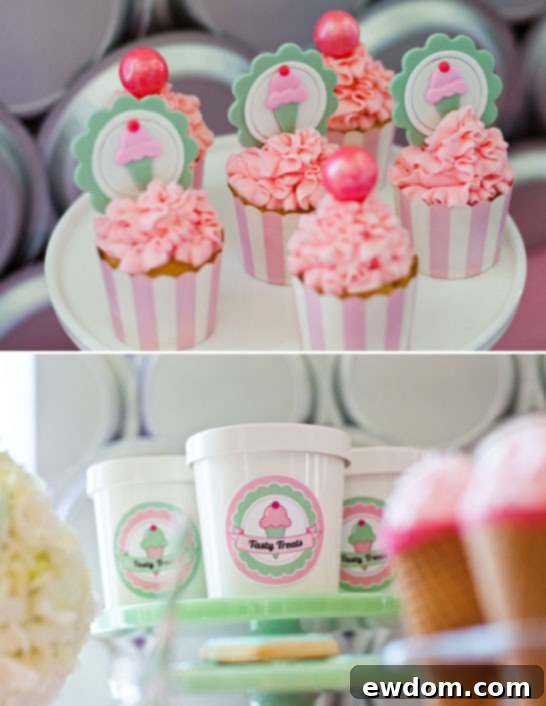 Scoop-tacular Celebration 4 Ice Cream Party | styled by Deliciously Darling | TheCakeBlog.com