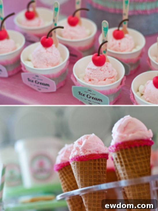 Scoop-tacular Celebration 6 Ice Cream Party | styled by Deliciously Darling | TheCakeBlog.com