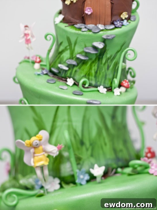 Fairy Princess Birthday Cake | by Dream Day Cakes | TheCakeBlog.com