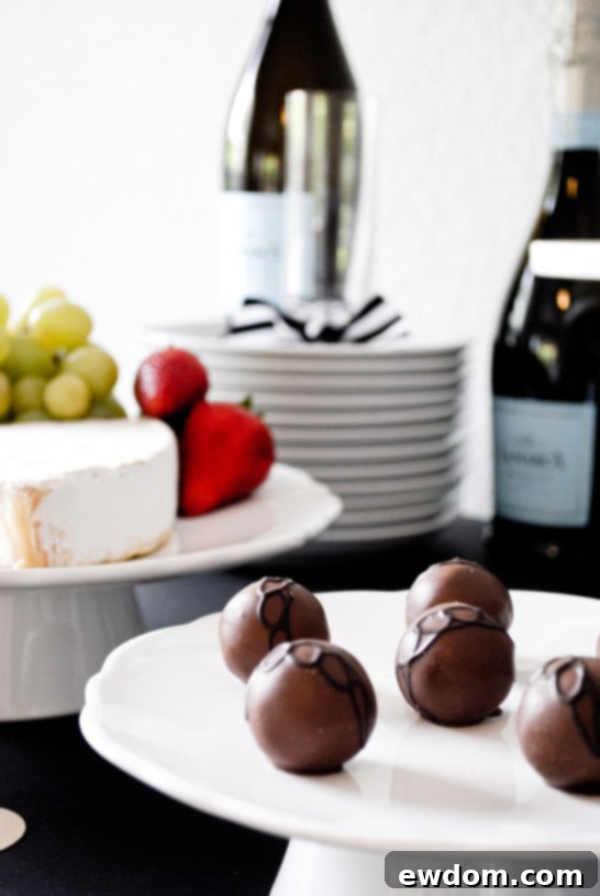 Truffle and Cheese Pairings Godiva Truffle Flight | Truffle Tasting Party Inspiration | TheCakeBlog.com