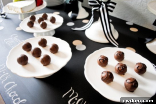 Gourmet Truffle Pairings Godiva Truffle Flight | Truffle Tasting Party Inspiration | TheCakeBlog.com