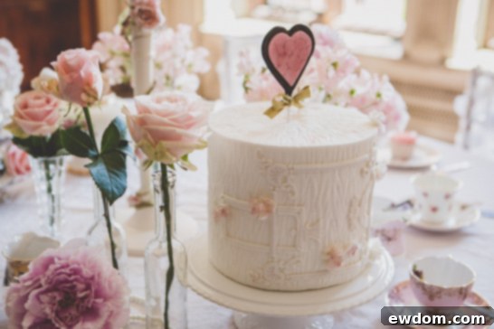 Pink & Gold Wedding Inspiration  |  by Baked In Caked Out  |  TheCakeBlog.com