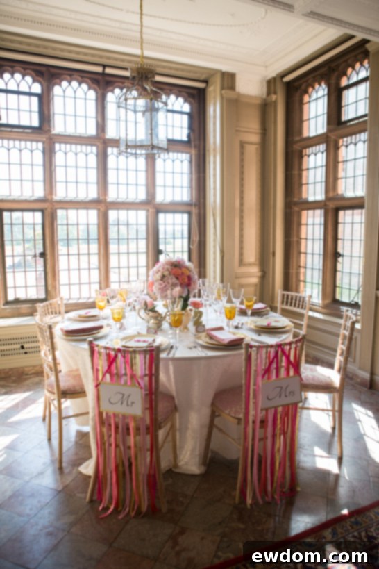 Pink & Gold Wedding Inspiration  |   TheCakeBlog.com