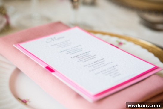 Pink & Gold Wedding Inspiration  |   TheCakeBlog.com