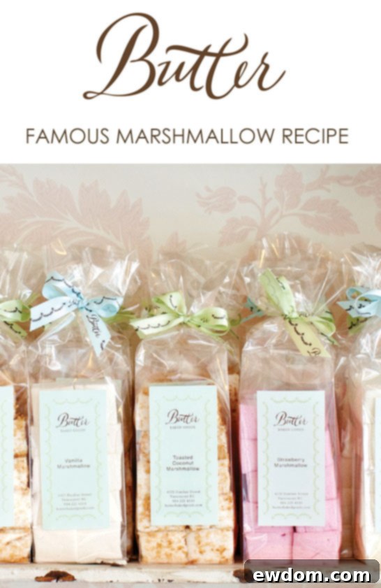 Butter's Famous Marshmallow Recipe | from Butter Baked Goods by Rosie Daykin | TheCakeBlog.com