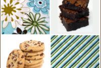 A Tiffany Blue & Chocolate Shower Oasis