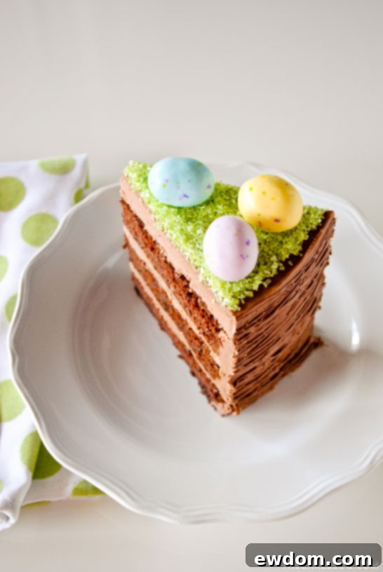 Basketweave Easter Cake 9 Easy Easter Basket Cake | a DIY by Carrie Sellman of TheCakeBlog.com