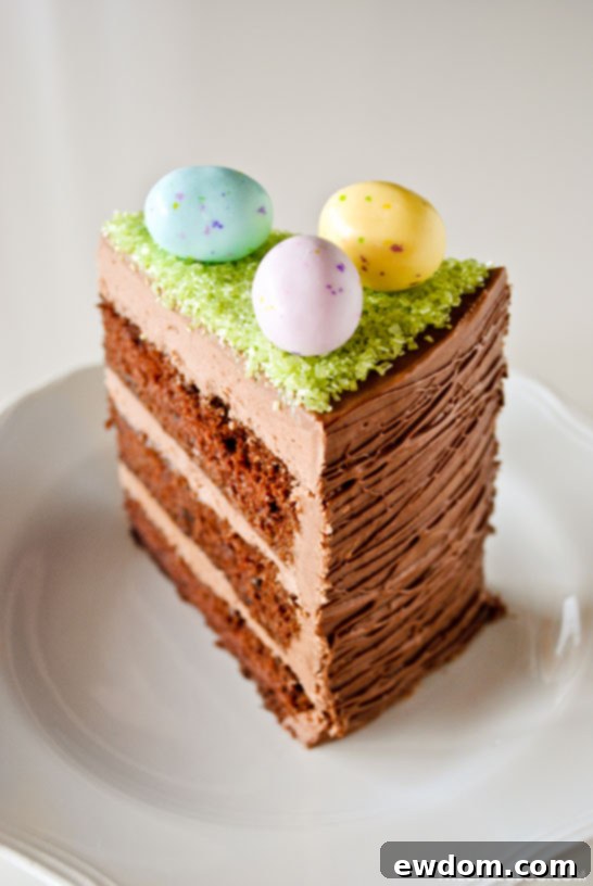 Basketweave Easter Cake 7 Easy Easter Basket Cake | a DIY by Carrie Sellman of TheCakeBlog.com