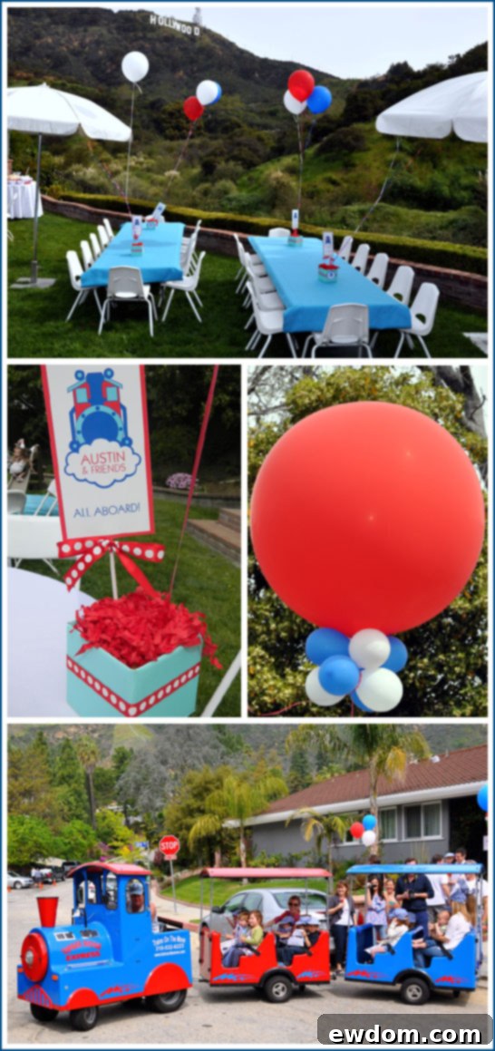 Thomas the Train Birthday Party