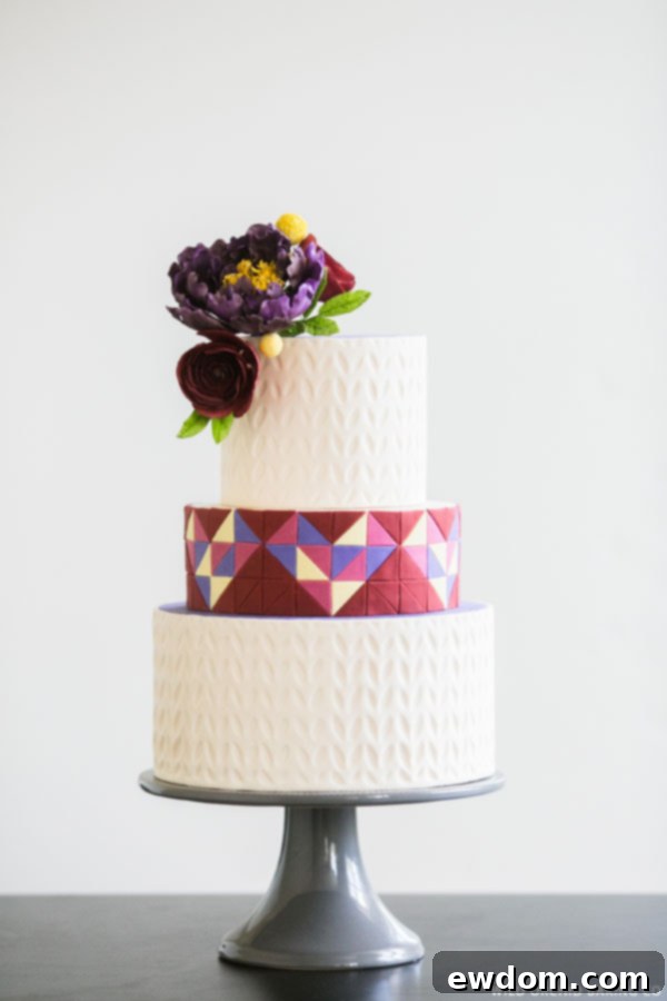 Visionary Craftsmanship 9 Sweater Weather Cake | by Erin Gardner for TheCakeBlog.com