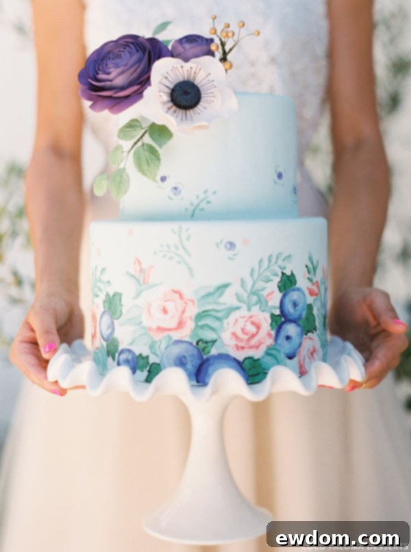 Fall Wedding Cake Inspiration | by Coco Paloma Desserts on TheCakeBlog.com